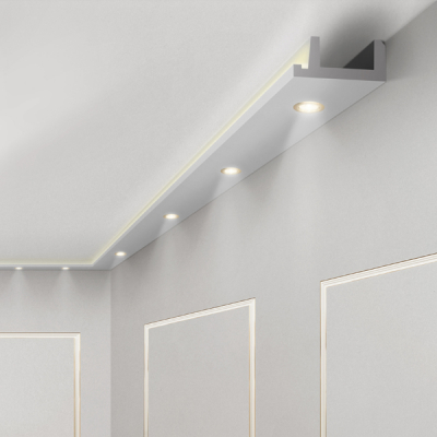 20 Meter Wandleiste LED für indirekte Beleuchtung Halogenlampe OL-35